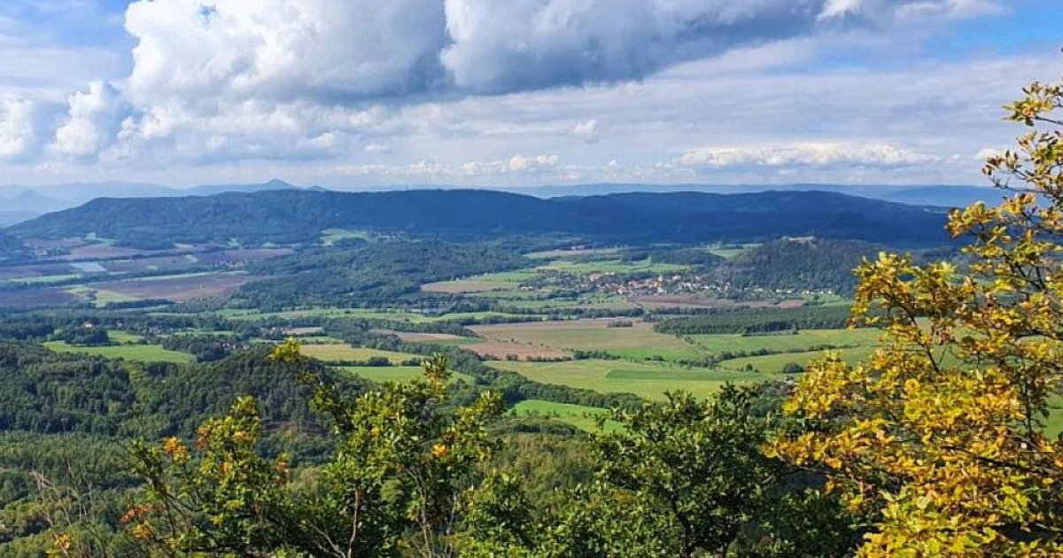 Böhmisches Mittelgebirge Bergsteiger