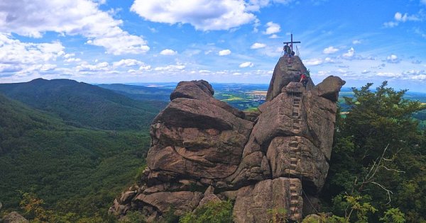 Isergebirge Bergsteiger