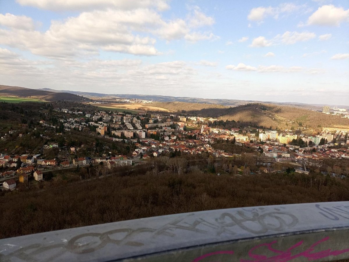 Holedná - rozhledna (311&nbsp;m)