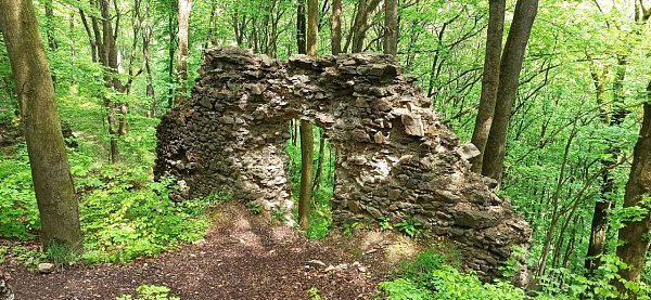 Kyšperk - zřícenina